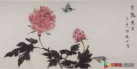 中国美术学院美术考级花鸟画考级五级优秀试卷