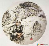 中国美术学院美术考级人物画考级九级优秀试卷