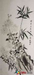 中国美术学院美术考级花鸟画考级四级优秀试卷