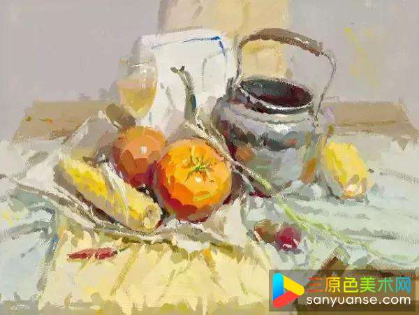 色彩静物苹果的画法,色彩静物常见试题全套! 色彩静物苹果的画法,色彩静物常见试题全套!