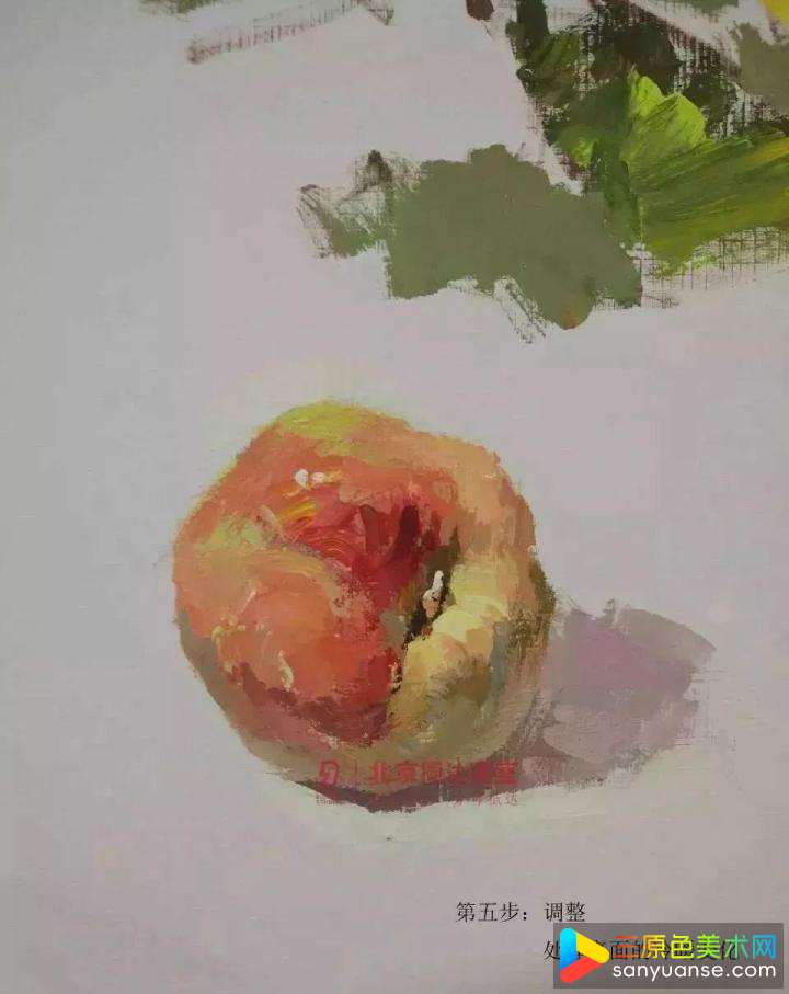 色彩静物怎么画?色彩桃子的绘画步骤! 色彩静物怎么画?色彩桃子的绘画步骤!