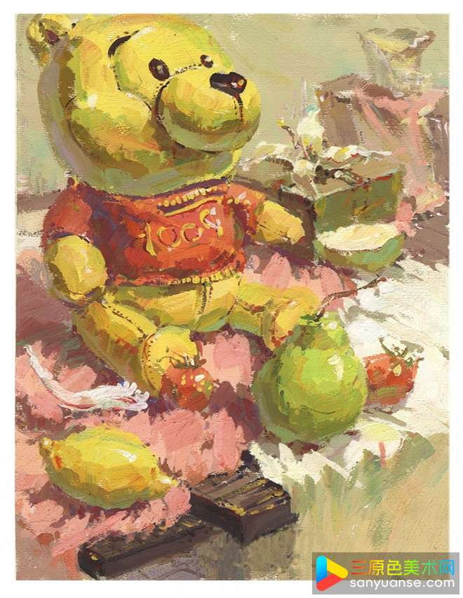 色彩静物拿高分的要点