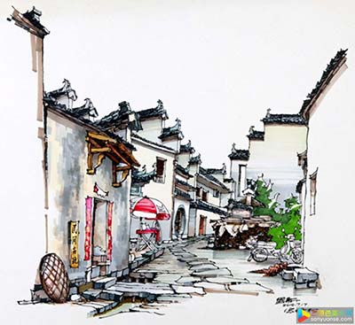 水彩风景写生画该如何练习? 水彩风景写生画该如何练习?