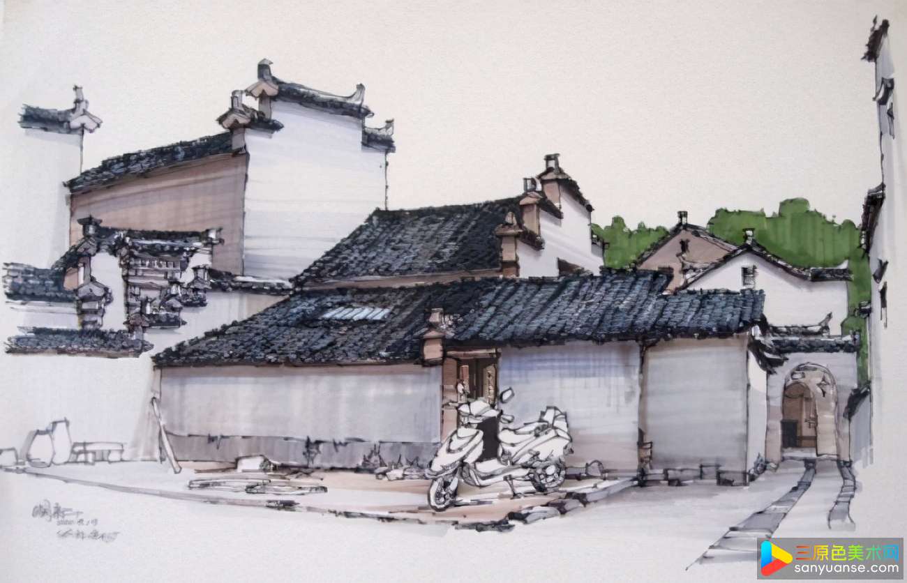 水彩风景写生画该如何练习? 水彩风景写生画该如何练习?