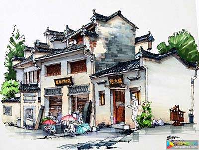水彩风景写生画该如何练习? 水彩风景写生画该如何练习?