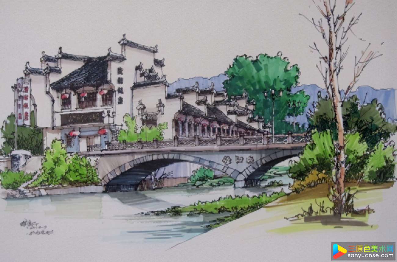 水彩风景写生画该如何练习? 水彩风景写生画该如何练习?