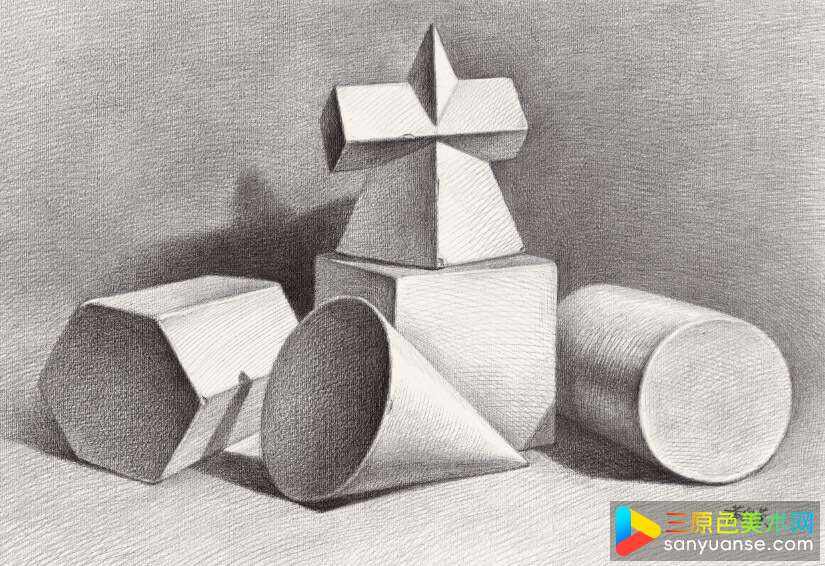 几何体素描教程步骤教程 几何体素描教程步骤教程