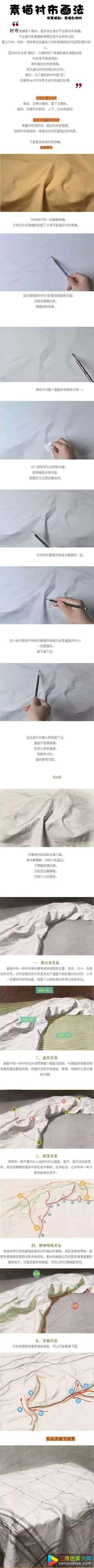 素描衬布怎么画?衬布绘画教程 素描衬布怎么画?衬布绘画教程
