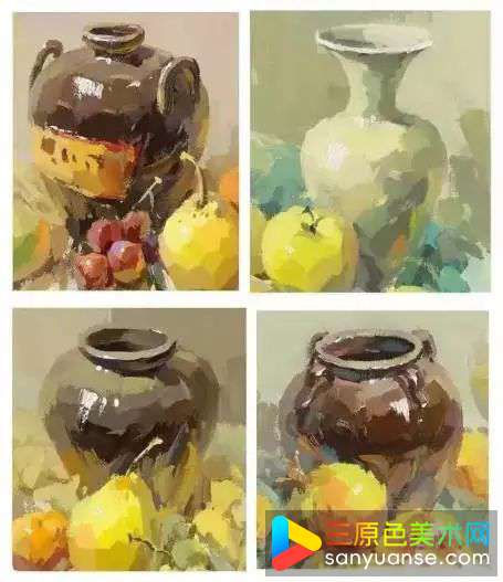 色彩陶罐画这几个小技巧，你也可以画的很好！
