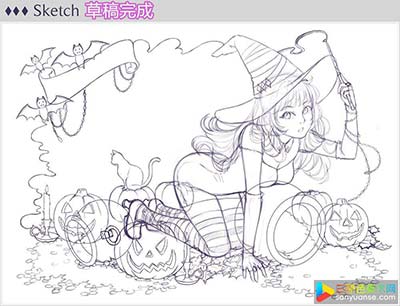 绘画步骤