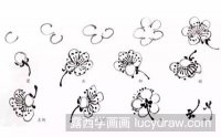 国画教程：梅花常见的几种表现方法