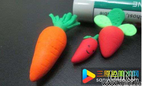 超轻粘土蔬菜步骤教程