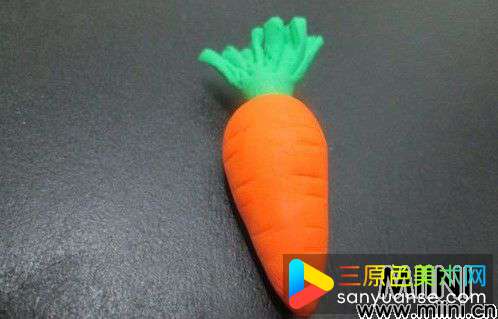 超轻粘土蔬菜步骤教程