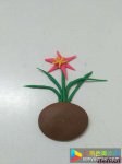 韭兰花的粘土制作步骤教程