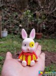 超轻粘土可爱的小兔子手办玩偶制作步骤教程