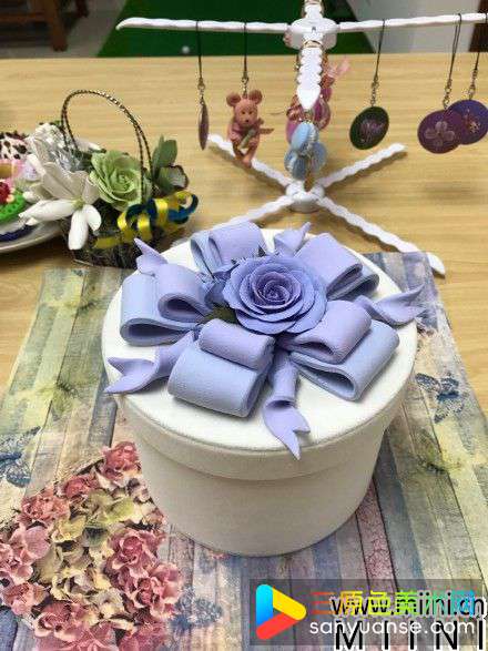 粘土礼物盒子的制作方法