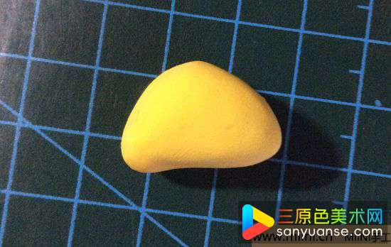 粘土小黄鸭 第1步