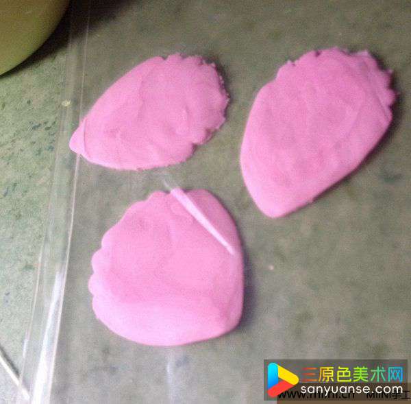 软陶牡丹花 第4步