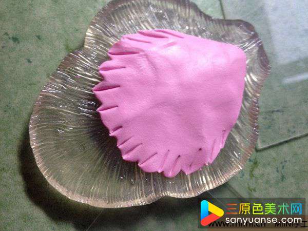 软陶牡丹花 第7步