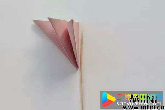 纸花折纸教程 第14步