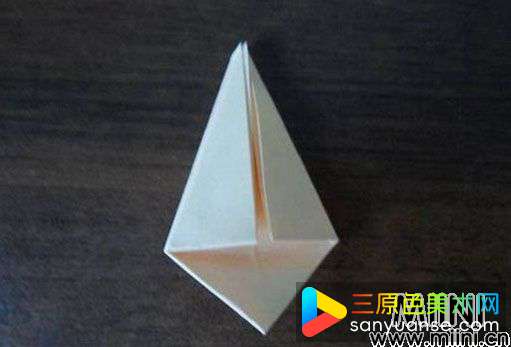 简单玫瑰花的折法2