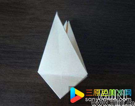 简单玫瑰花的折法4