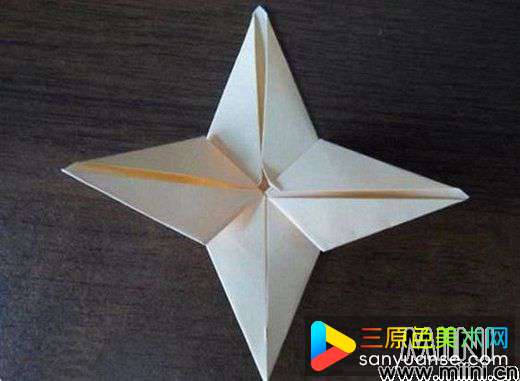 简单玫瑰花的折法6
