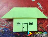 儿童手工小房子折纸教程