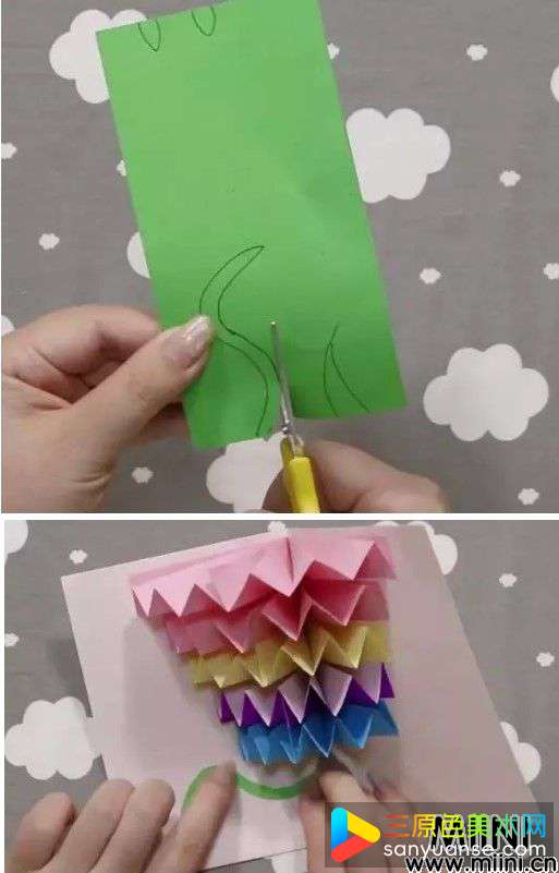 简单又有创意的贺卡折纸教程