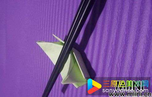 筷子支架折纸01