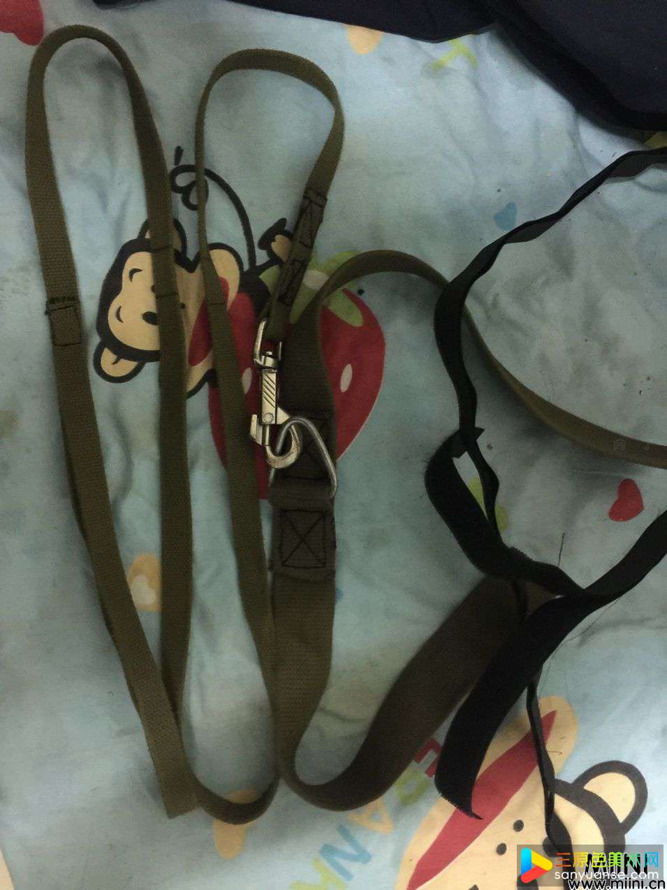 手工布艺自制幼犬牵引带制作教程