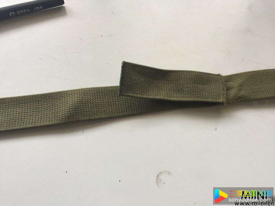 手工布艺自制幼犬牵引带制作教程