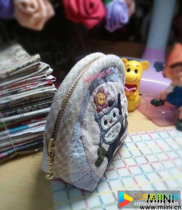 手工拼布贝壳包DIY图解步骤