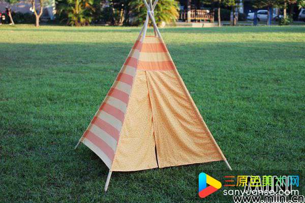 教你手工打造Teepee印地安帐篷的制作方法