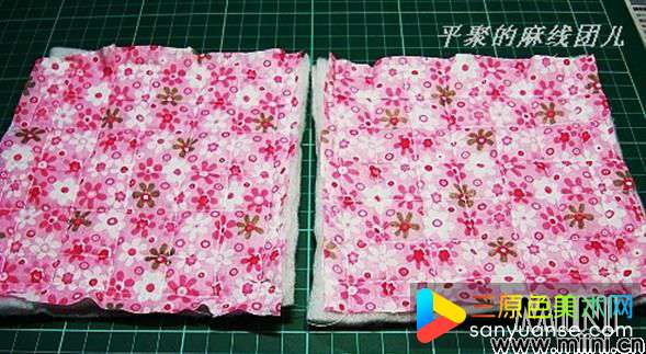 平聚手作贴布圆形小钱包步骤图解