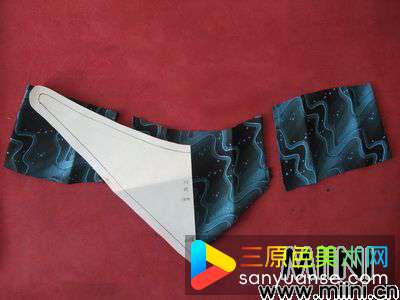 闲置领带diy宝宝围兜,围嘴做法图解教程